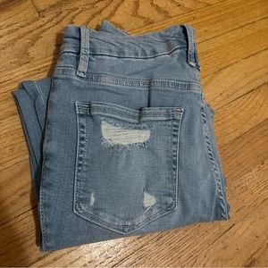 Good American Good Straight Fray Hem Jeans